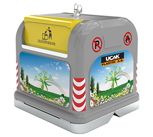 3750 LT Yerüstü Çöp Konteyneri